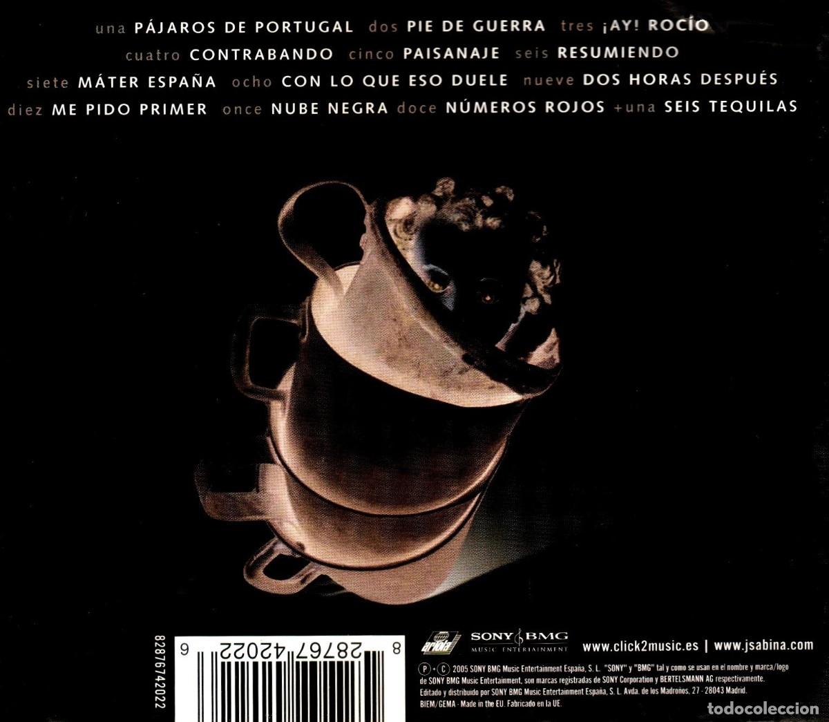 CDs de m&uacute;sica: JOAQUIN SABINA. ALIVIO DE LUTO. CD. - Foto 2