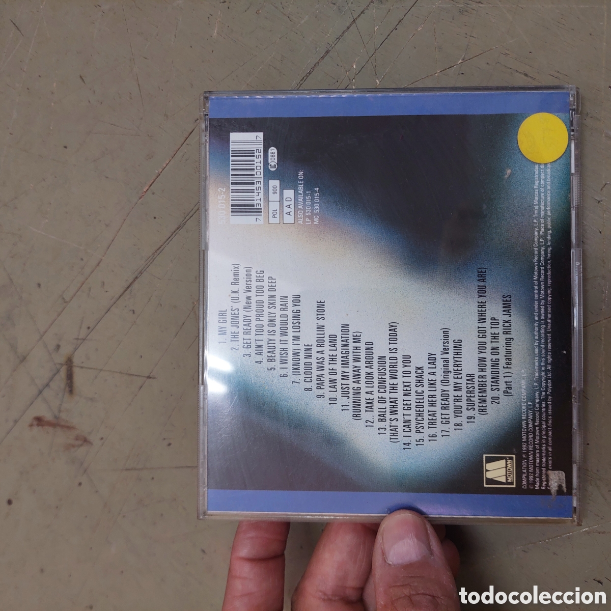 CDs de m&uacute;sica: CD The Temptations.1992. - Foto 2