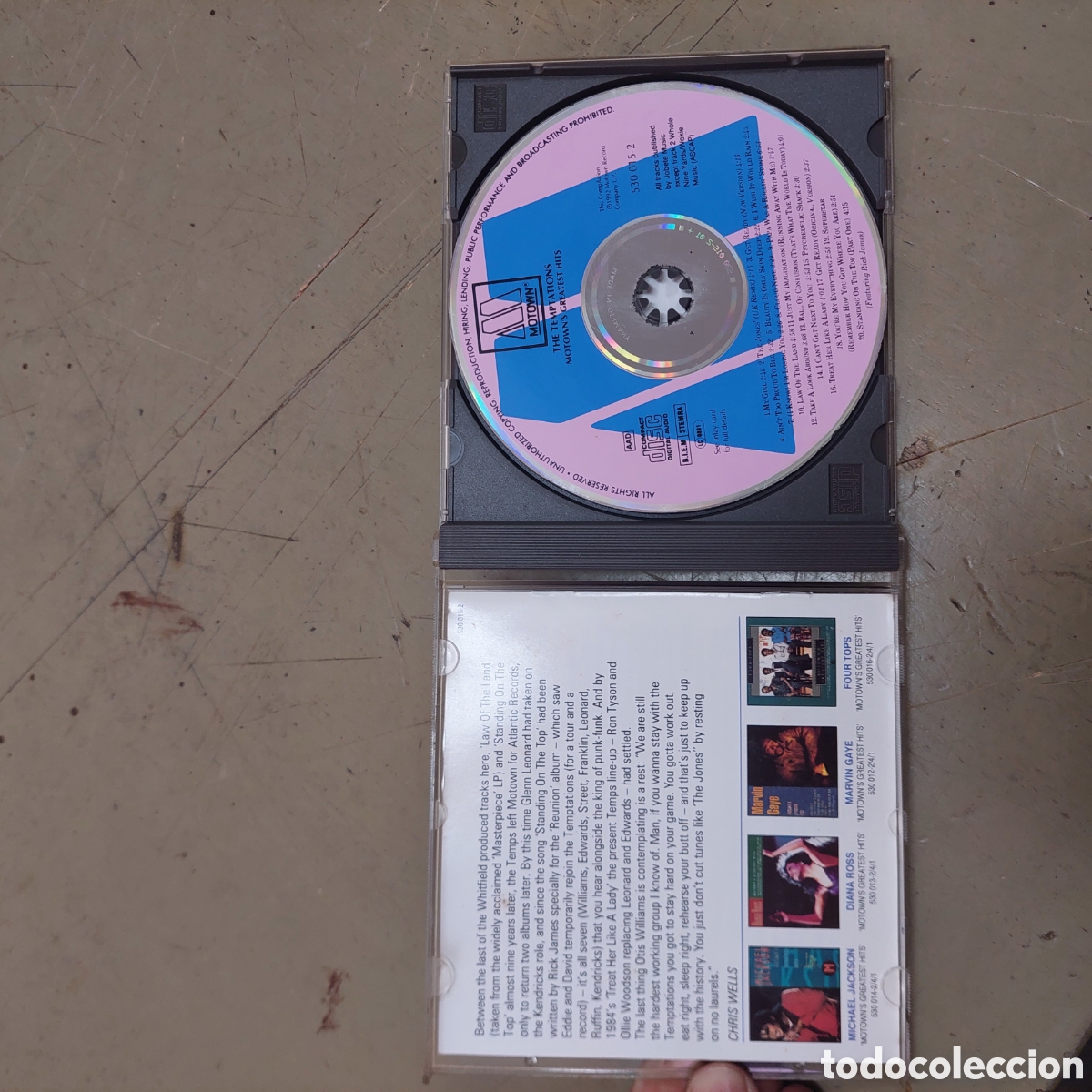 CDs de m&uacute;sica: CD The Temptations.1992. - Foto 5