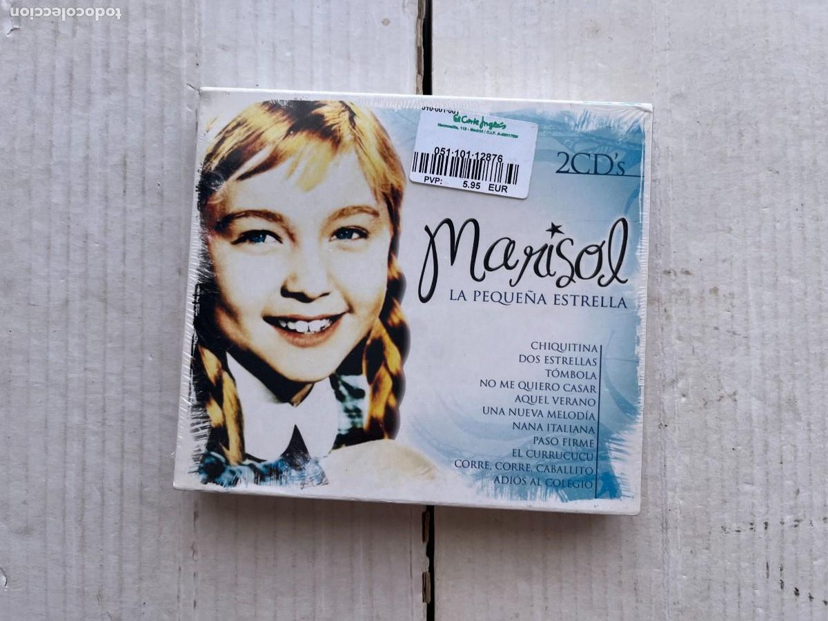 CDs de m&uacute;sica: MARISOL - NUEVO PRECINTADO - 2 CDS CD MUSICA KREATEN