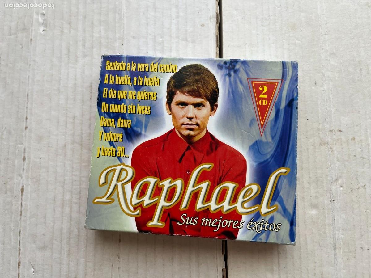 CDs de m&uacute;sica: RAPHALE SUS MEJORES EXITOS RAFAEL 2 CDS CAJA CARTON EXTERNA - KREATEN