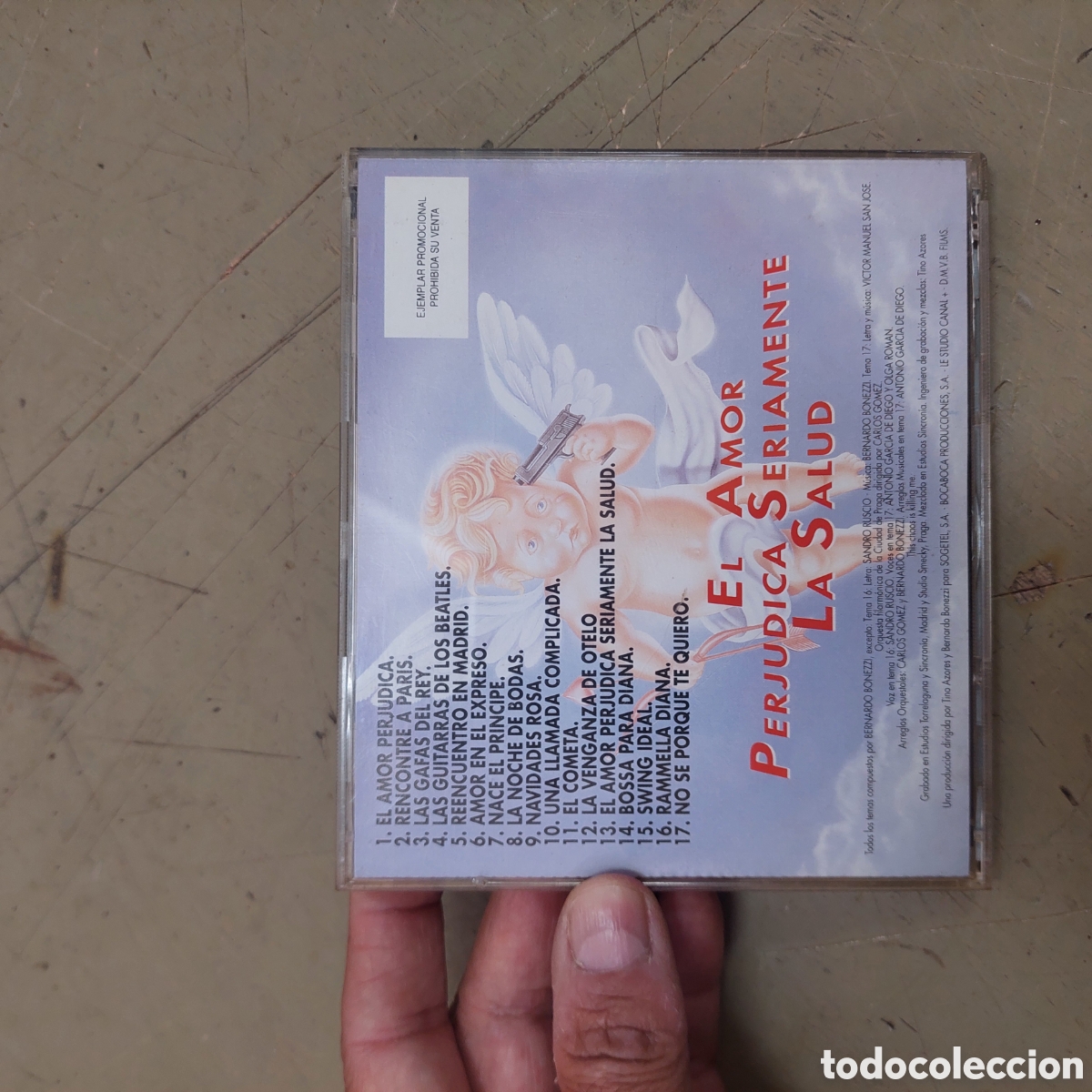 CDs de m&uacute;sica: CD El amor perjudica seriam - Foto 2