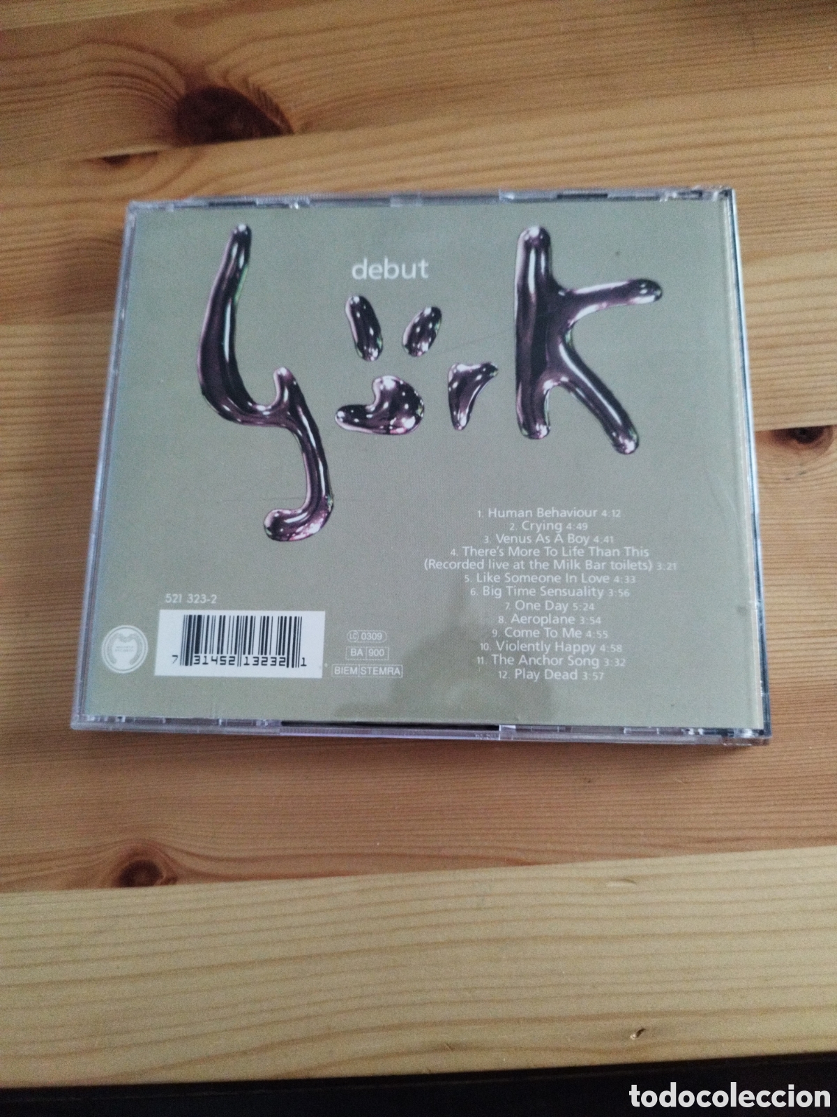 CDs de m&uacute;sica: CD borjk. Debut. 1993 - Foto 3
