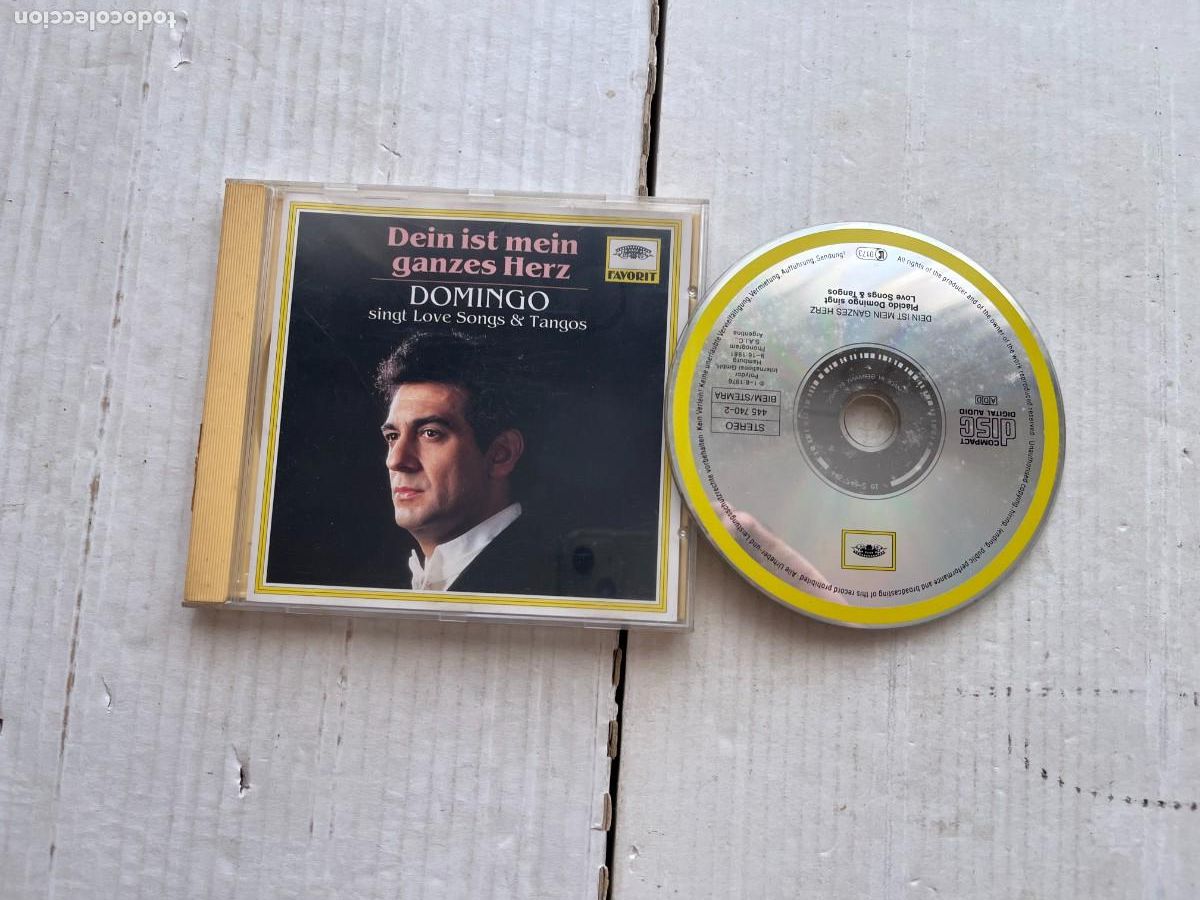 CDs de m&uacute;sica: DEIN IST MEIN GANZES HERZ PLACIDO DOMINGO TANGO LOVE DEUTSCHE GRAMMOPHON - CDS CD MUSICA KREATEN