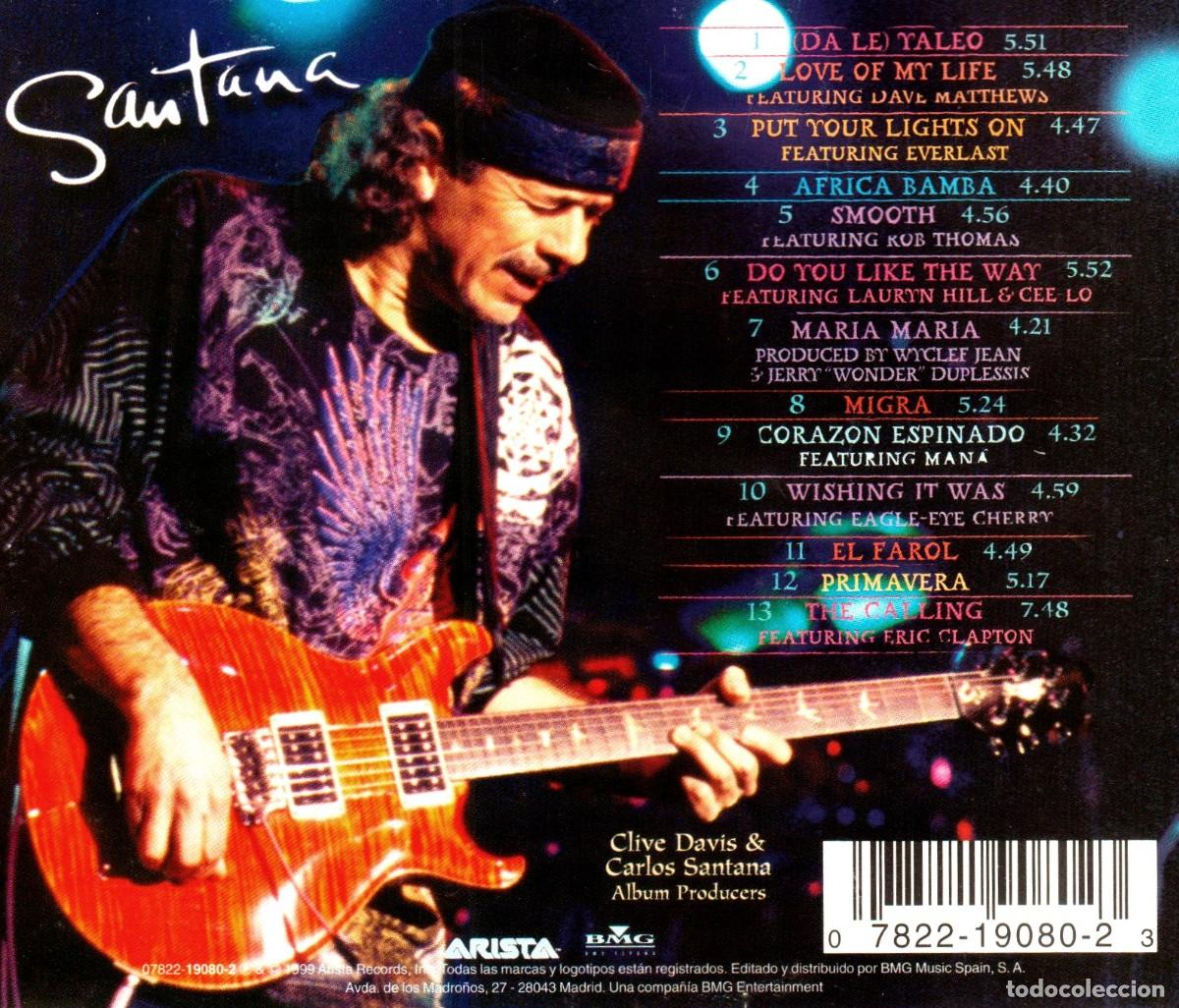 CDs de m&uacute;sica: SANTANA. SUPERNATURAL. CD. - Foto 2