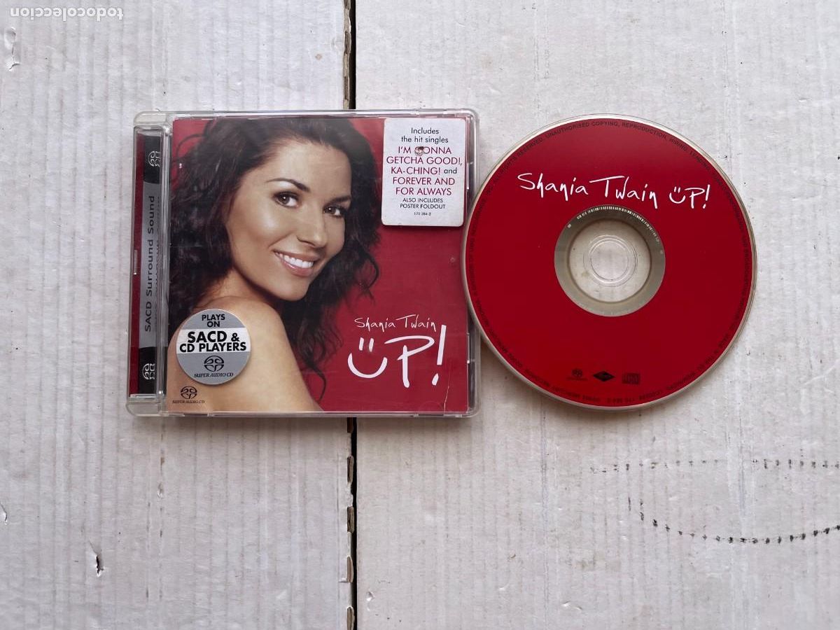 CDs de m&uacute;sica: SHANIA TWAIN UP SACD ESQUINAS REDONDEADAS- CD MUSICA KREATEN