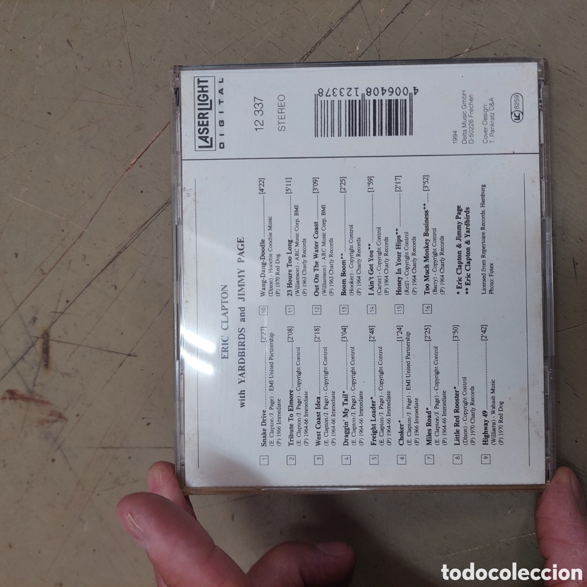 CDs de m&uacute;sica: CD Eric Clapton 1994. - Foto 2