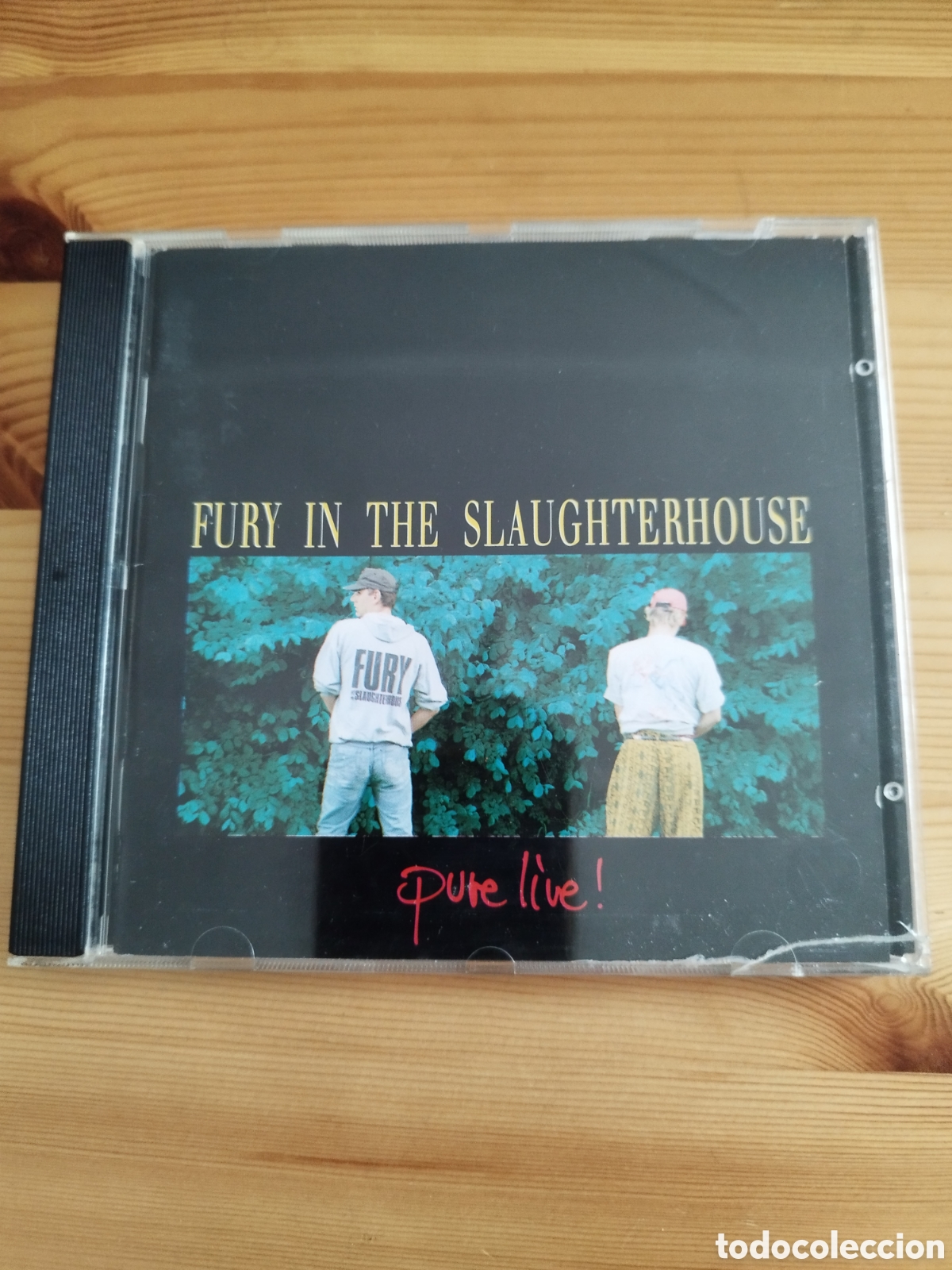 CDs de m&uacute;sica: CD Fury in the slaughterhouse-Pure live 1992