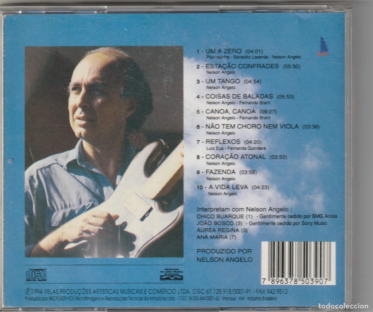 CDs de m&uacute;sica: NELSON ANGELO - A VIDA LEVA (CD VELAS 1994) - Foto 2