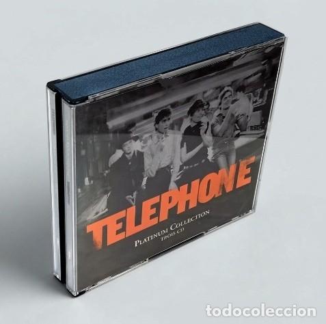 CDs de m&uacute;sica: [TRIPLE CD SET BOX]. TELEPHONE. PLATINUM COLLECTION. FRANCIA. RECOPILATORIO.