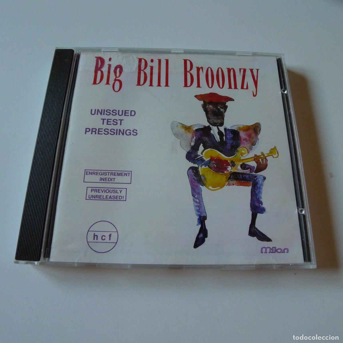 CDs de m&uacute;sica: Big Bill Broonzy &ndash; Unissued Test Pressings CD
