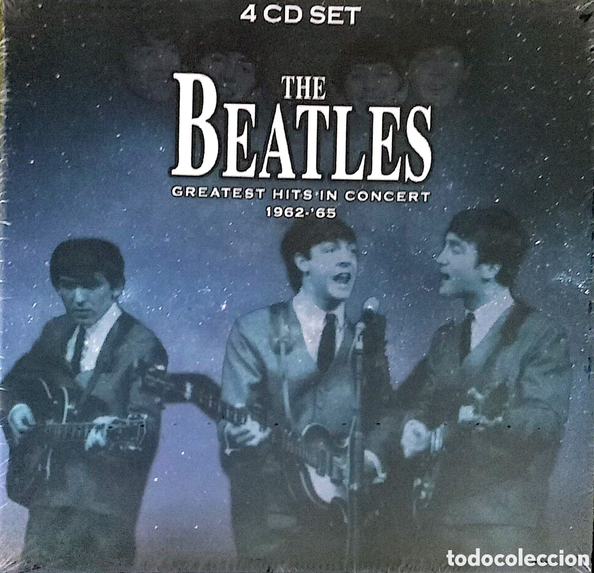 CDs de m&uacute;sica: 4 CD Set The Beatles - Greatest Hits In Concert 1962-65