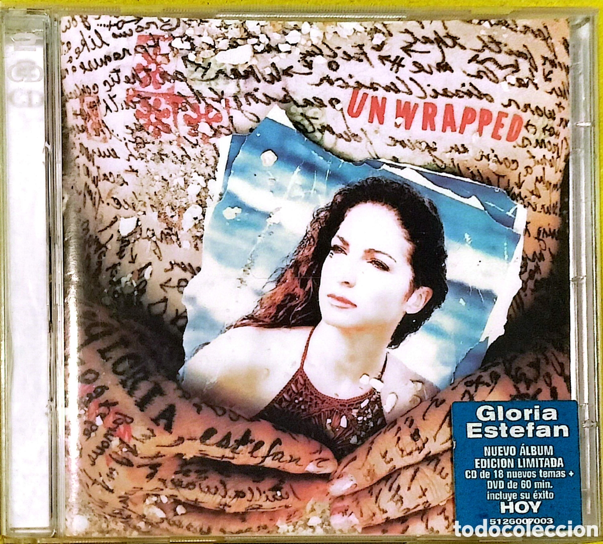 CDs de m&uacute;sica: CD/DVD Gloria Stefan - Unwrapped