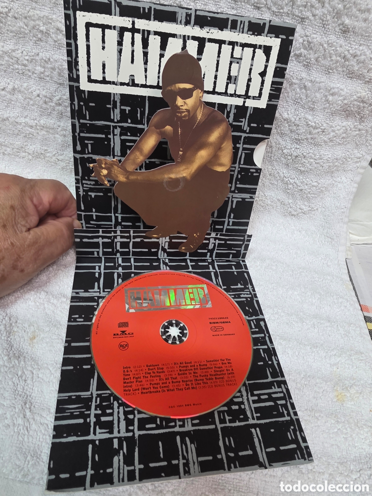 CDs de m&uacute;sica: The Funky Headhunter MC Hammer CD, Album 1994