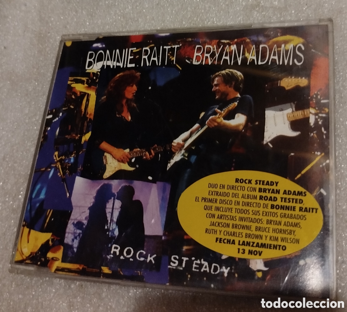 CDs de m&uacute;sica: Bonnie Raitt + Bryan Adams - rock steady. cdsingle