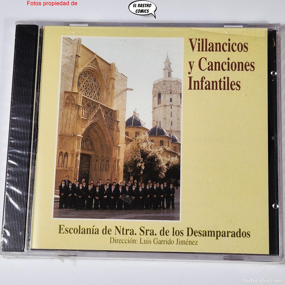 CDs de m&uacute;sica: Villancicos y Canciones Infantiles, Escolan&iacute;a Ntra. Sra. de los Desamparados CD precintado, Valencia