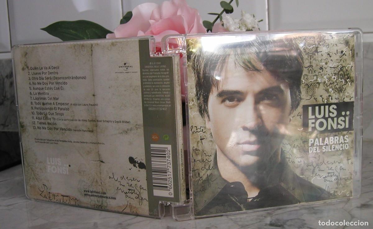 CDs de m&uacute;sica: CD original Luis Fonsi Palabras del silencio A&ntilde;o 2008 Universal music group Perfecto estado
