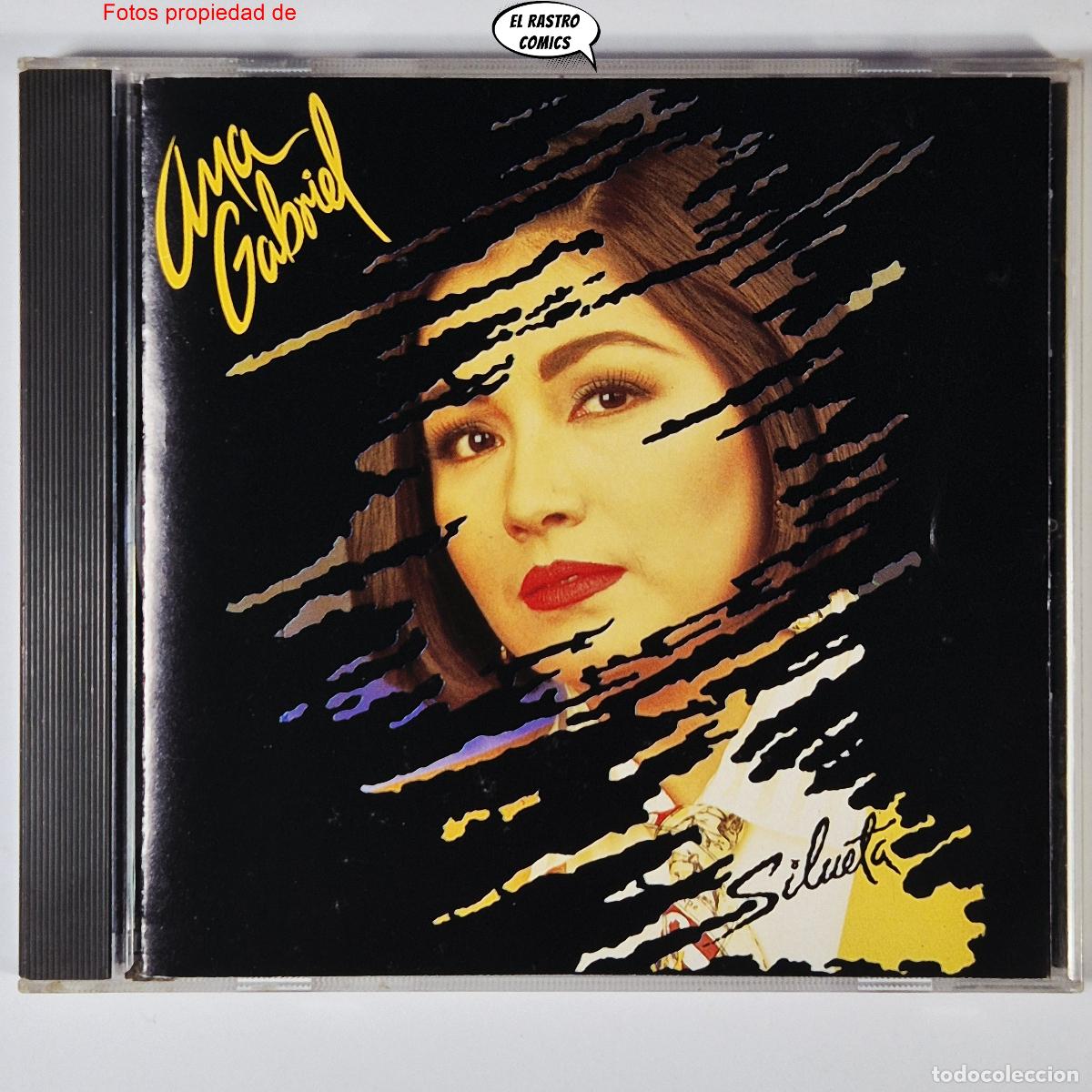 CDs de m&uacute;sica: Ana Gabriel, Silueta, CD Sony 1992, Bolero, Ranchera