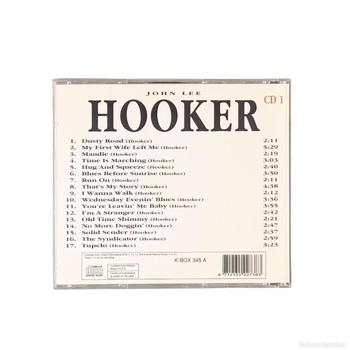 CDs de m&uacute;sica: 3xCD. John Lee Hooker. John Lee Hooker (VG+/VG+) - Foto 2
