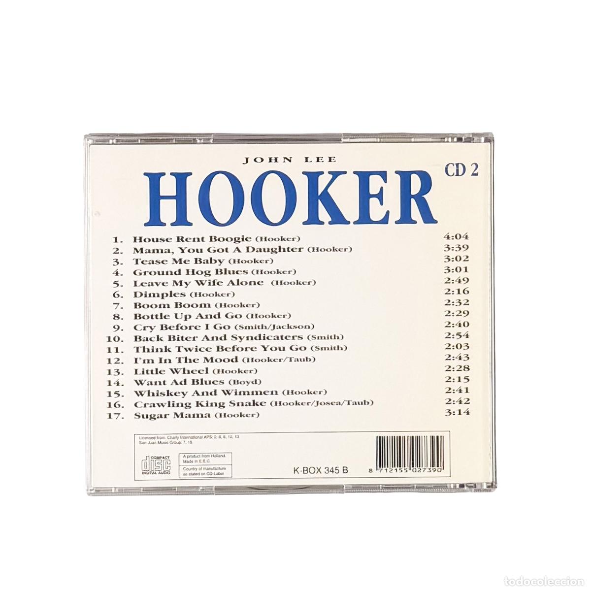 CDs de m&uacute;sica: 3xCD. John Lee Hooker. John Lee Hooker (VG+/VG+) - Foto 3