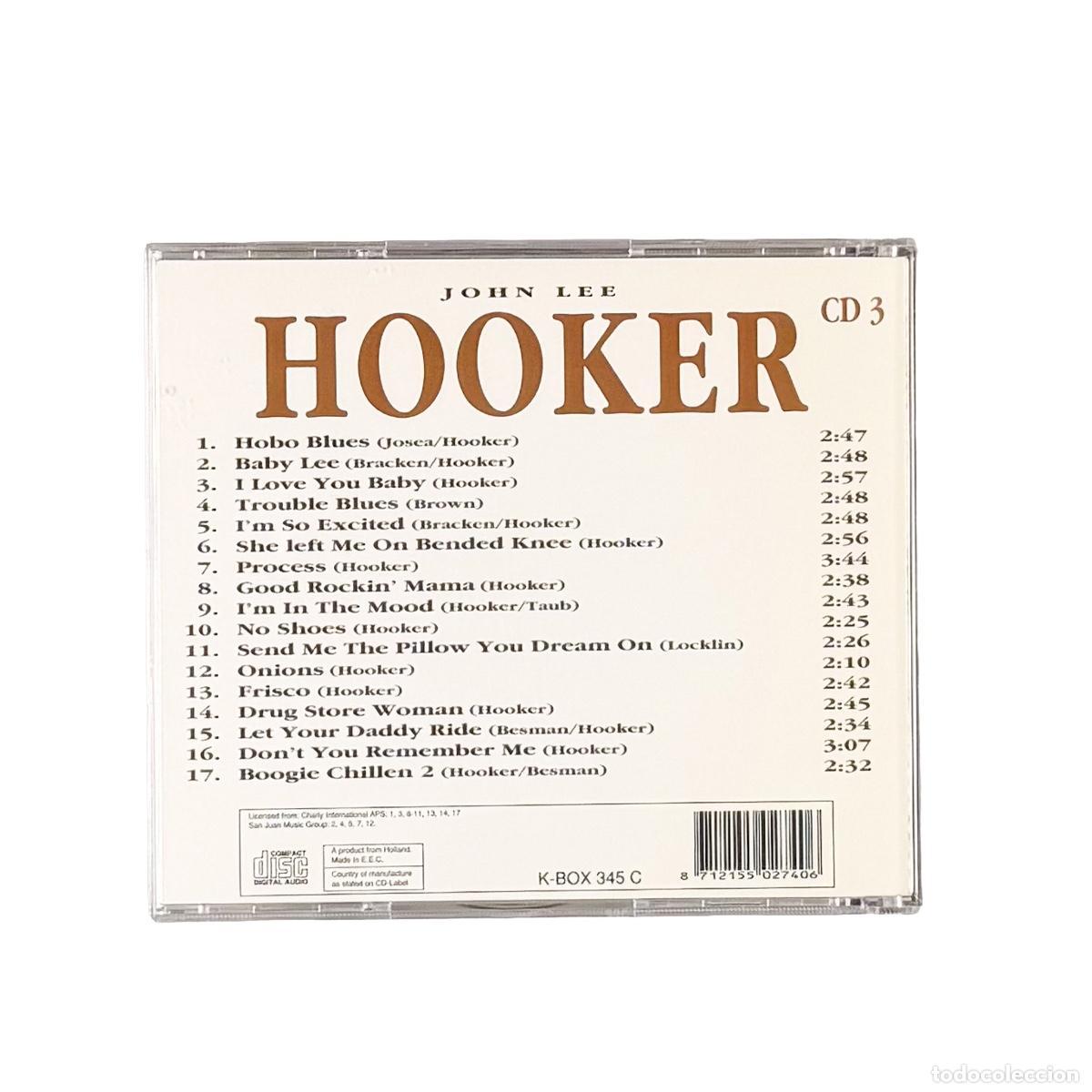 CDs de m&uacute;sica: 3xCD. John Lee Hooker. John Lee Hooker (VG+/VG+) - Foto 4