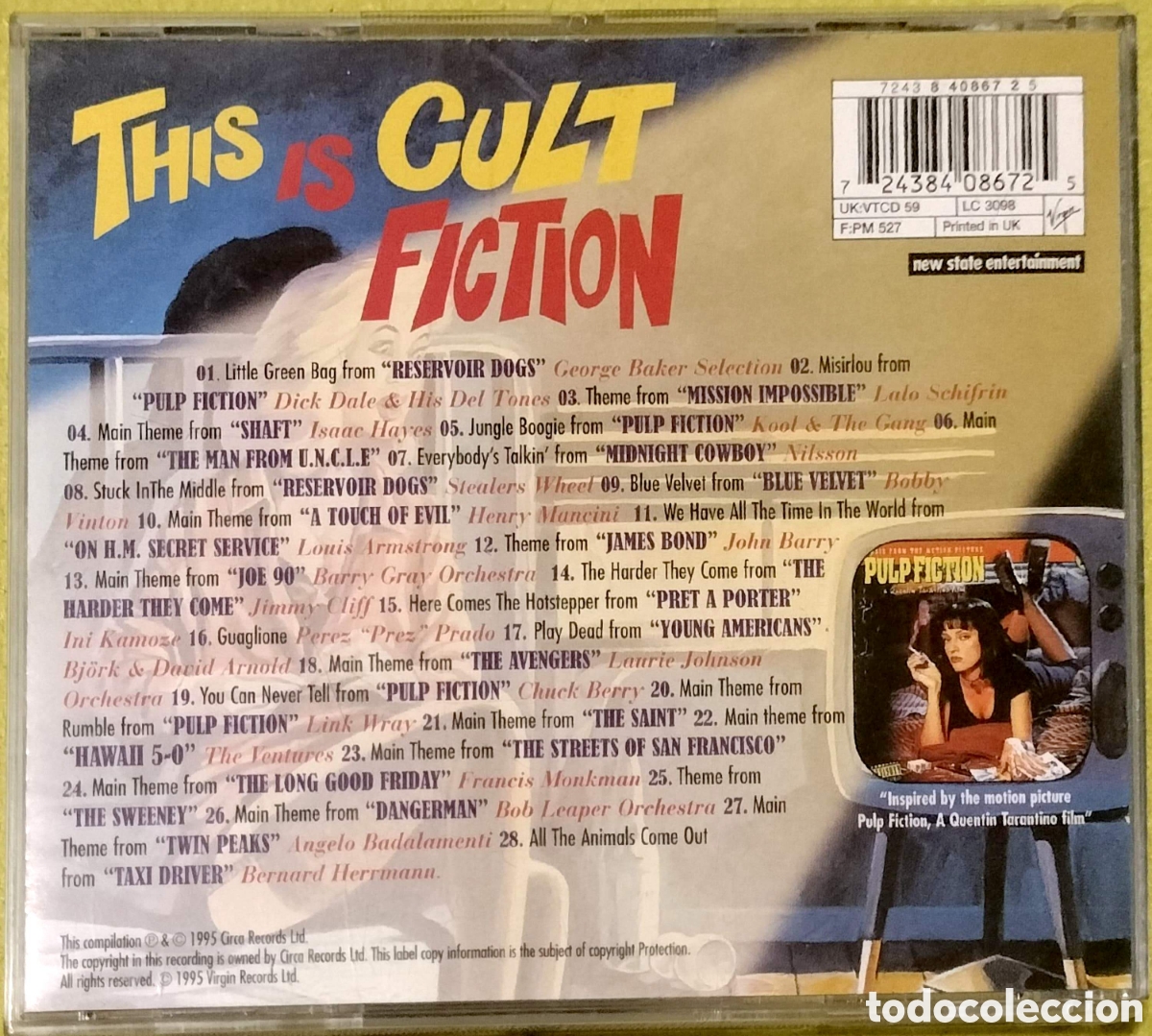 CDs de m&uacute;sica: CD This Is Cult Fiction - Foto 3