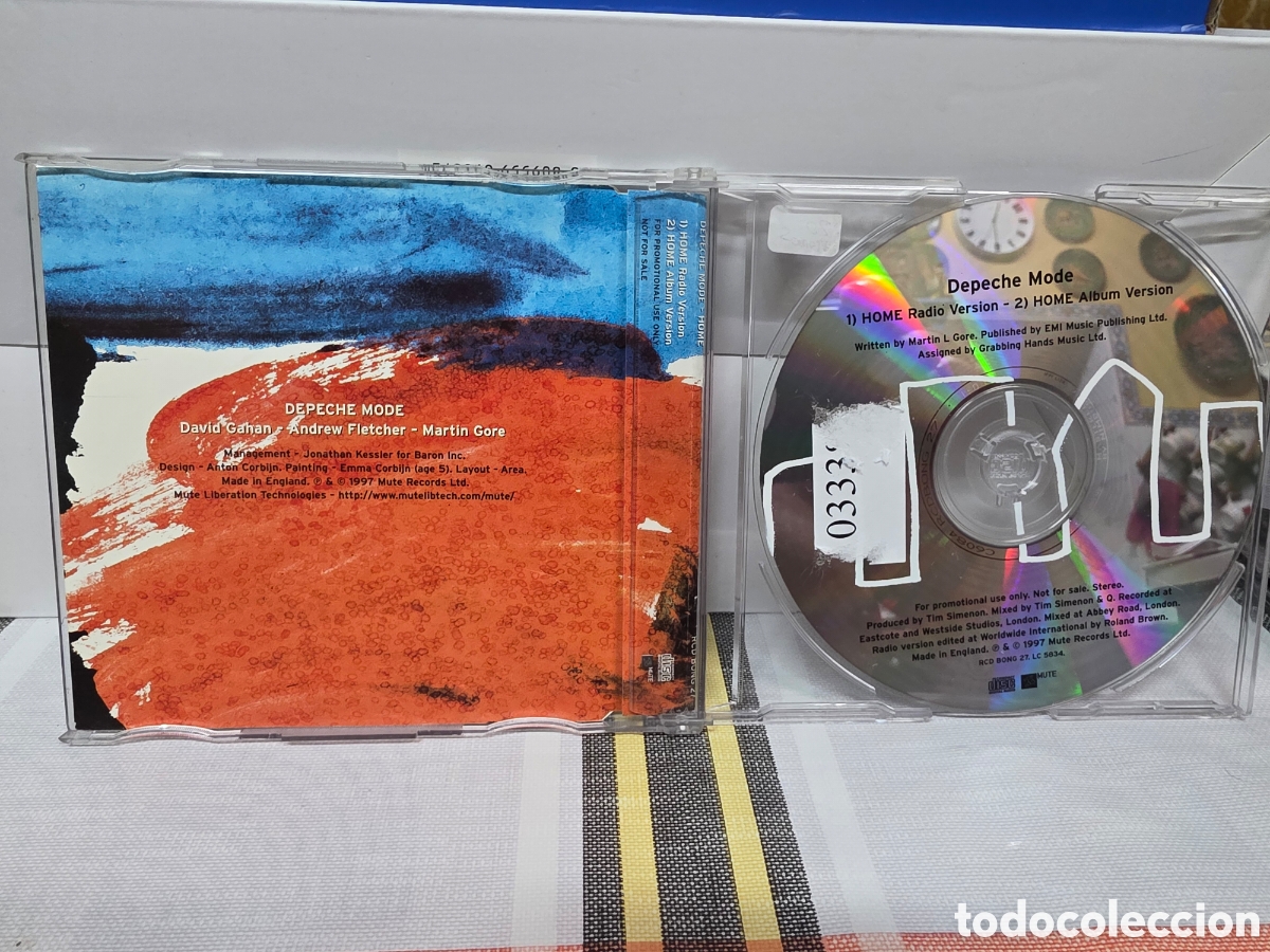 CDs de m&uacute;sica: Depeche Mode &ndash; Home 1997 - Foto 2