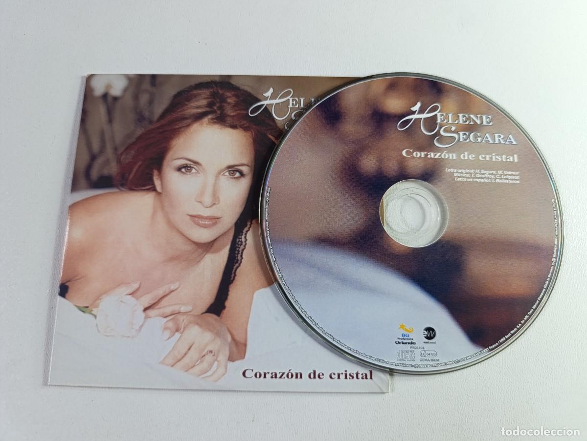 CDs de m&uacute;sica: HELENE SEGARA 'Coraz&oacute;n de Cristal' CD Single Promo 2002 C&oelig;ur De Verre H&eacute;l&egrave;ne