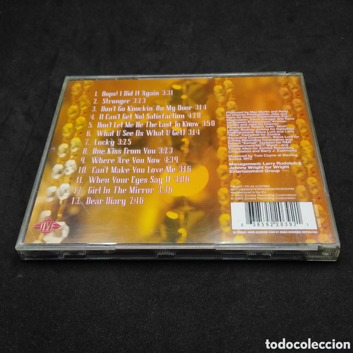 CDs de m&uacute;sica: BRITNEY SPEARS - ... OOPS! I DID IT AGAIN - 2000 - CD - DISCO VERIFICADO - OOPS - Foto 2