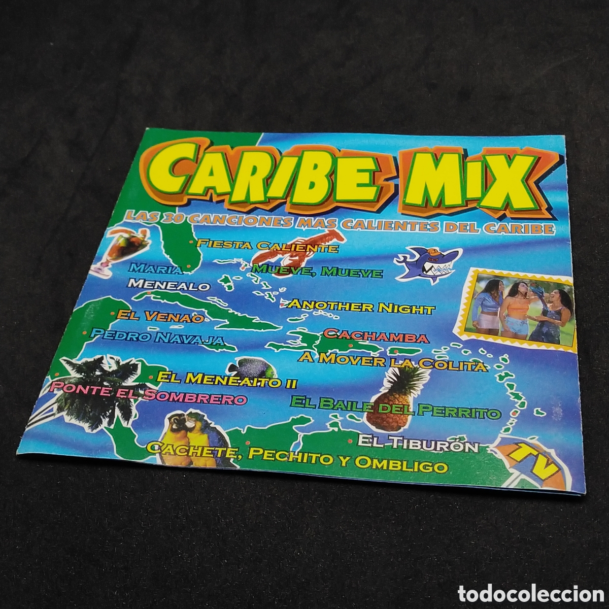 CDs de m&uacute;sica: CARIBE MIX - VARIOS - CD DOBLE - 1996 - DISCOS VERIFICADOS