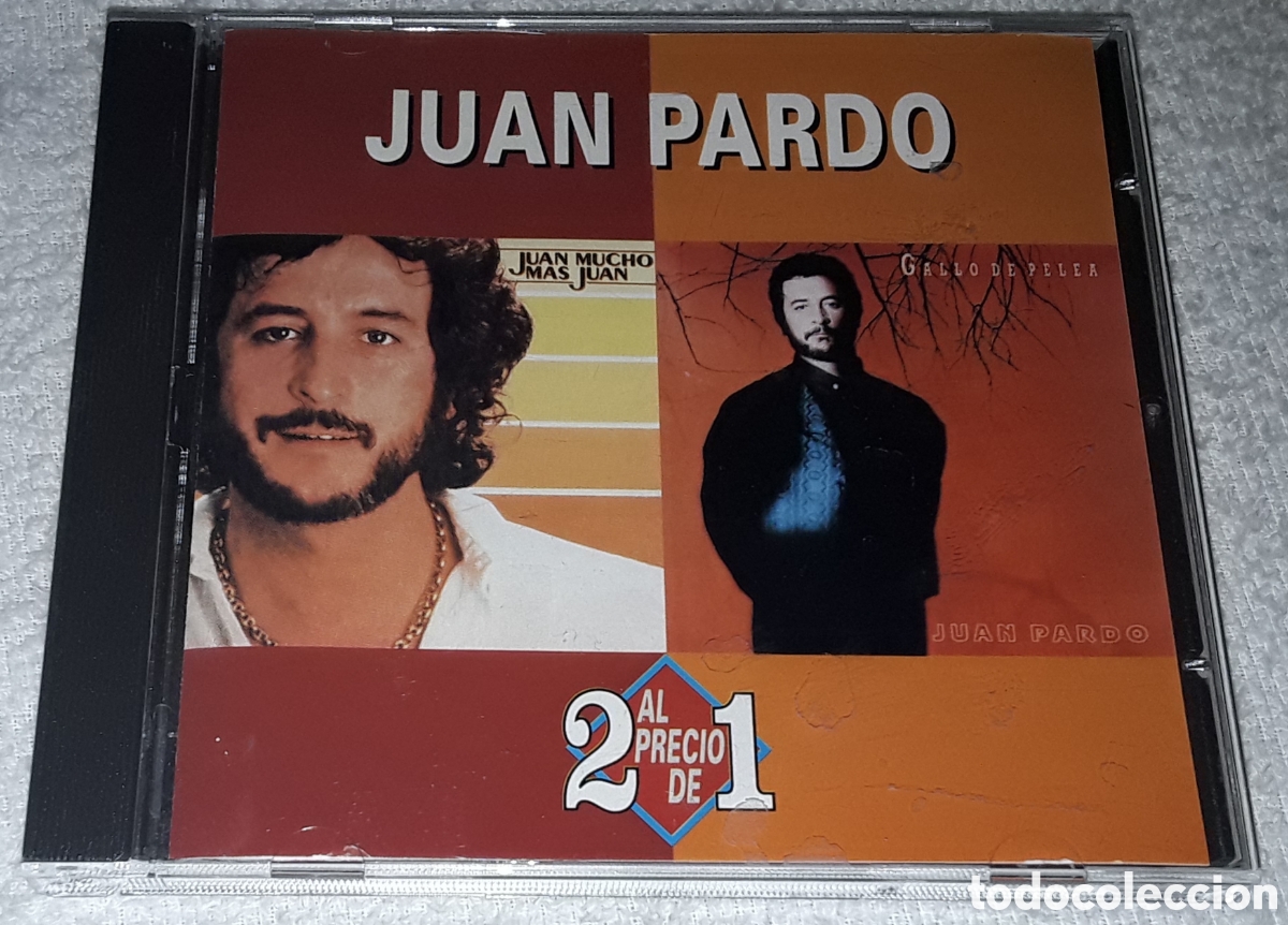 CDs de m&uacute;sica: CD - JUAN PARDO - JUAN MUCHO MAS JUAN / GALLO DE PELEA - JUAN PARDO