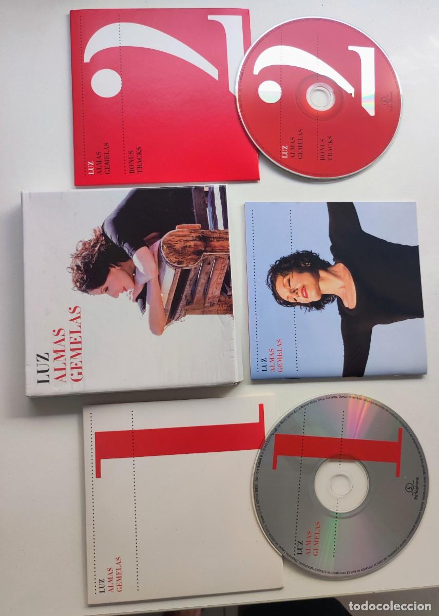CDs de m&uacute;sica: BOX SET 2XCD - LUZ CASAL / ALMAS GEMELAS - SPECIAL EDITION PARLOPHONE MUSIC 2013 / LIBRO CON LETRAS