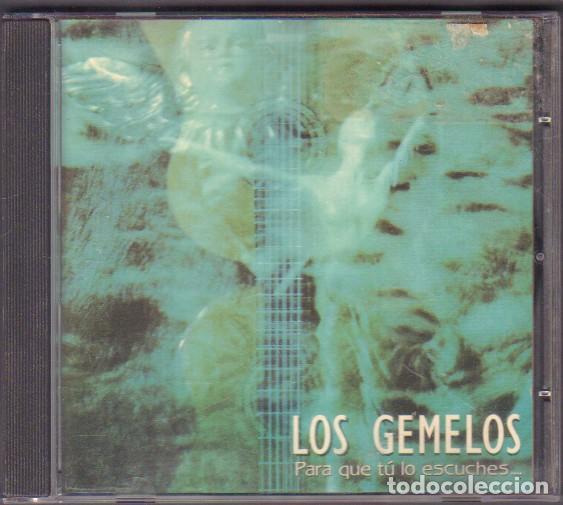 CDs de m&uacute;sica: LOS GEMELOS - PARA QUE TU LO ESCUCHES / TE LLOR&Eacute; TANTO, TU JUVENTUD.../ CD ALBUM 1993 RF-14684