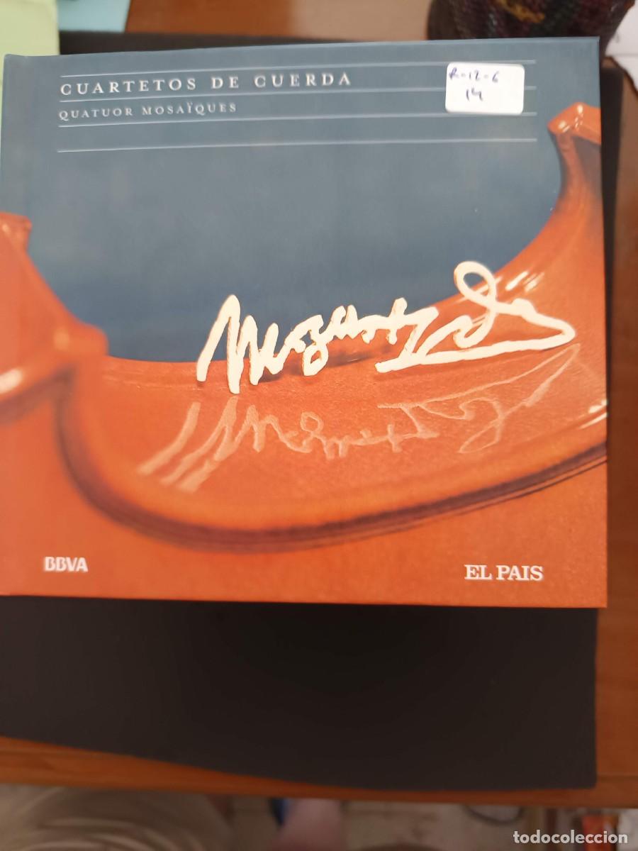 CDs de m&uacute;sica: MOZART: CUARTETOS DE CUERDA K421/417b, K 465. QUATUOR MOSA&Iuml;QUES (DIVERDI)