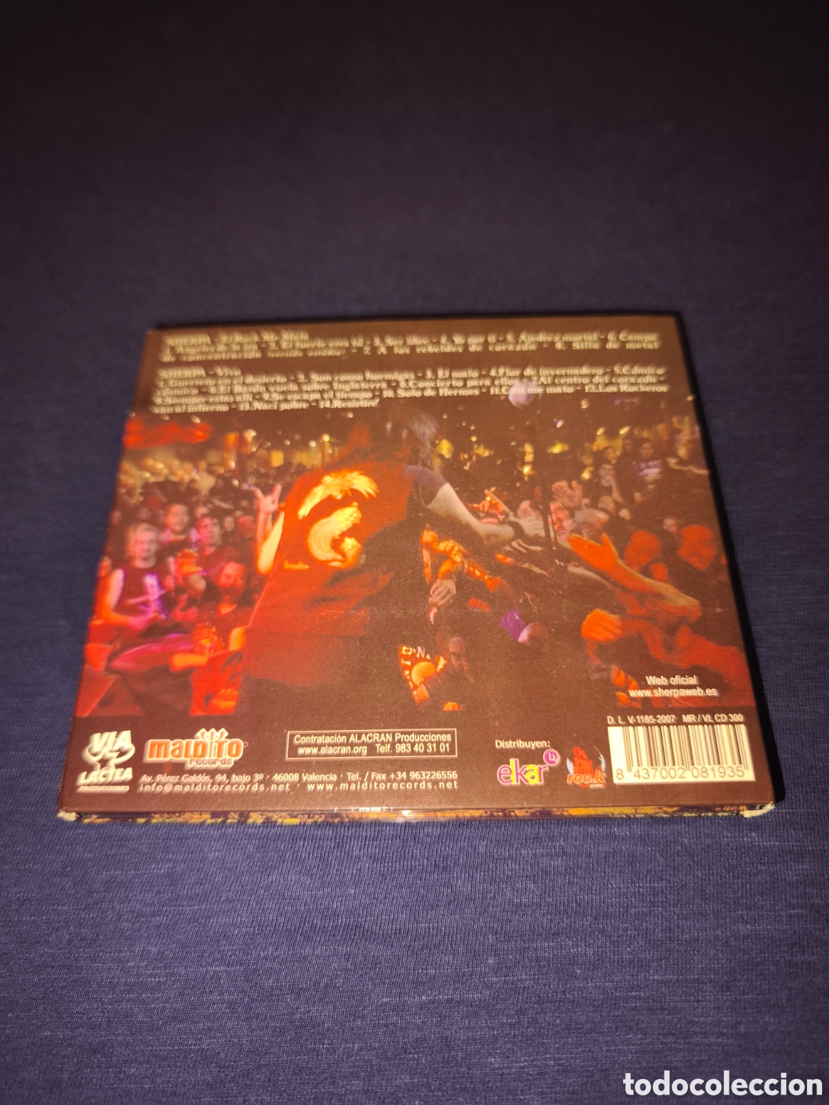 CDs de m&uacute;sica: Sherpa El rock me mata 2 CD - Foto 2