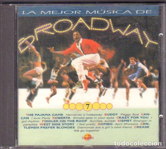 CDs de m&uacute;sica: LA MEJOR MUSICA DE &rdquo;BROADWAY&rdquo; - THE PAJAMA GAME, BUDDY, KISMET.../ CD ALBUM 1997 RF-14704