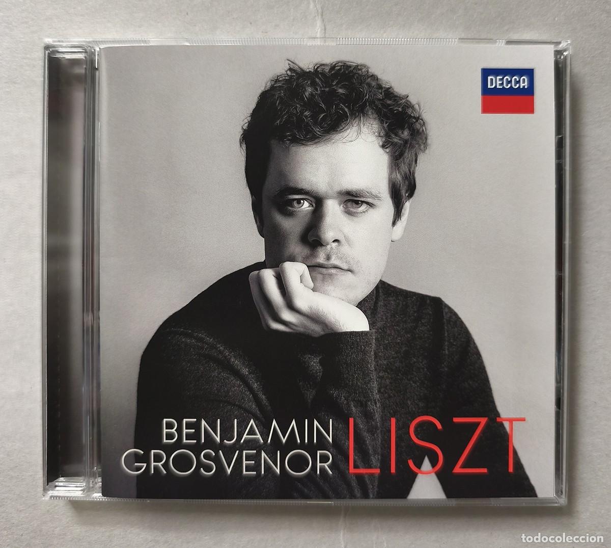 CDs de m&uacute;sica: BENJAMIN GROSVENOR-LISZT-CD-DECCA 2021