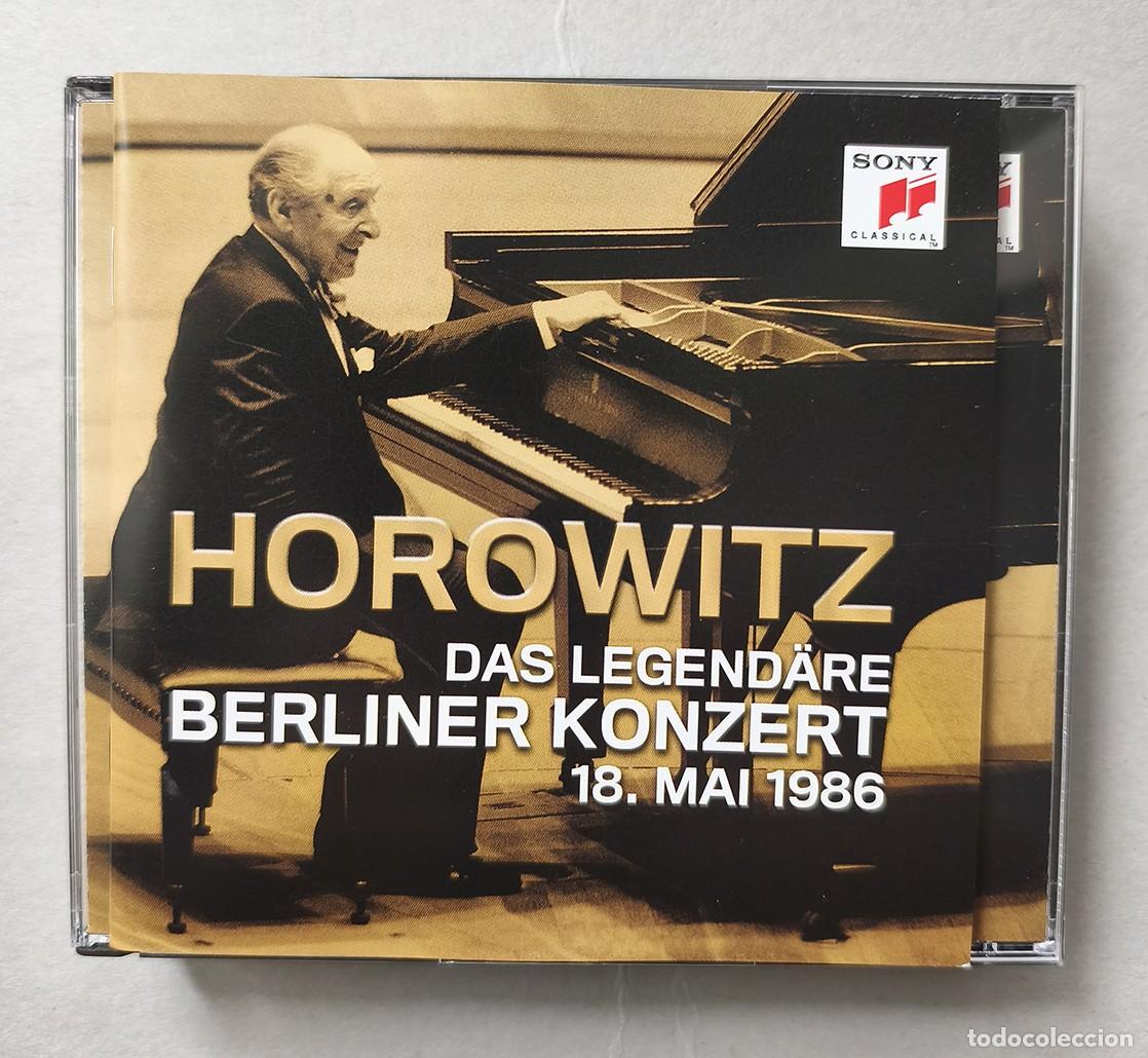 CDs de m&uacute;sica: HOROWITZ-THE LEGENDARY BERLIN CONCERT 1986-2CD-SONY 2020