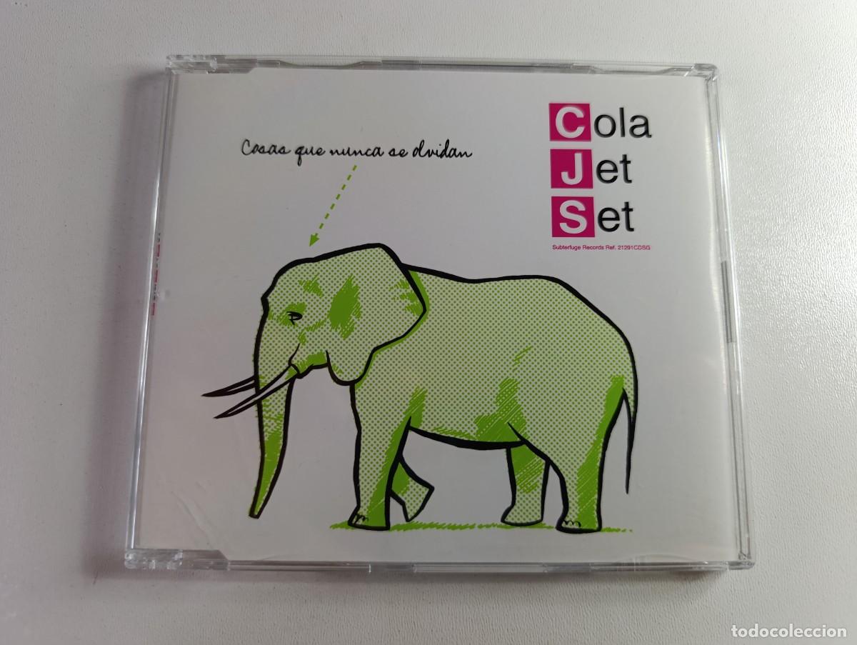 CDs de m&uacute;sica: COLA JET SET 'Cosas Que Nunca Se Olvidan' CD Single 2002 Subterfuge Records Los Fresones Rebeldes