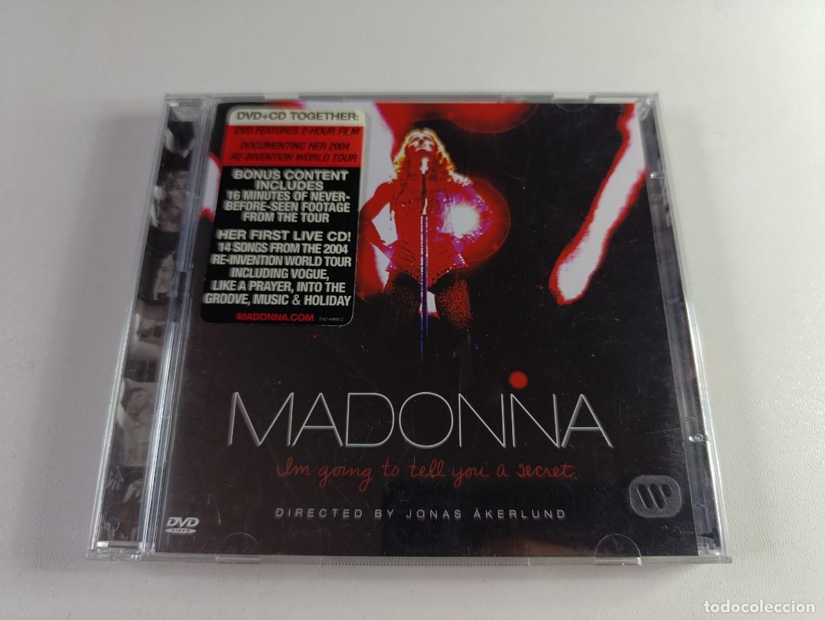 CDs de m&uacute;sica: MADONNA 'I'm Going To Tell You A Secret' CD + DVD 2006 Music Like a Prayer Vogue Die another day