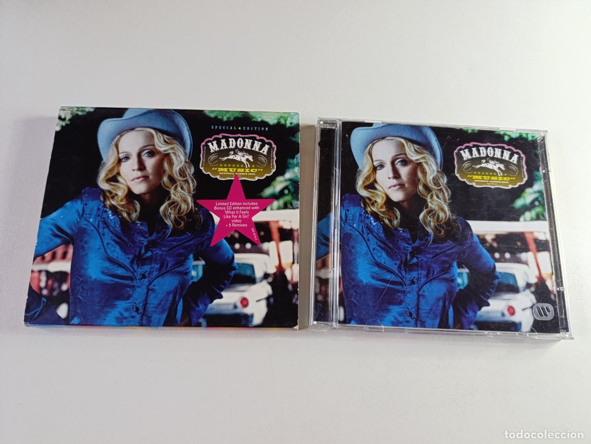 CDs de m&uacute;sica: MADONNA 'Music' 2x CD &Aacute;lbum 2000 Edici&oacute;n Especial Amazing Don't Tell Me What It Feels Like For A Gir