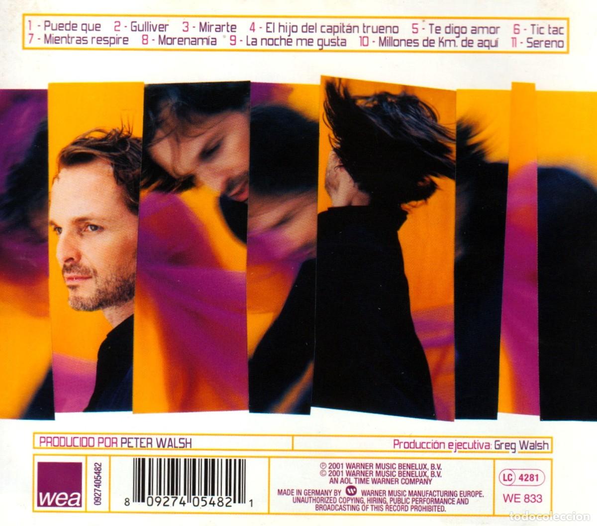 CDs de m&uacute;sica: MIGUEL BOSE. SERENO. CD. - Foto 2