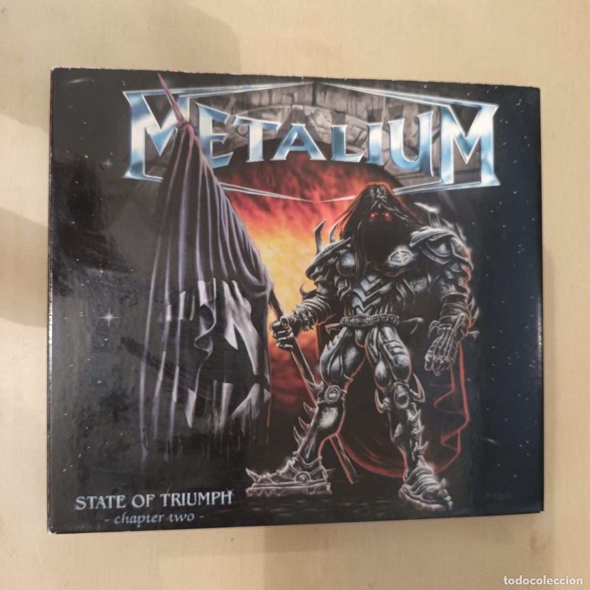 CDs de m&uacute;sica: Metalium , State Of Triumph Chapter Two , CD 2000 Germany Digipack. Perfecto estado. Heavy Metal .