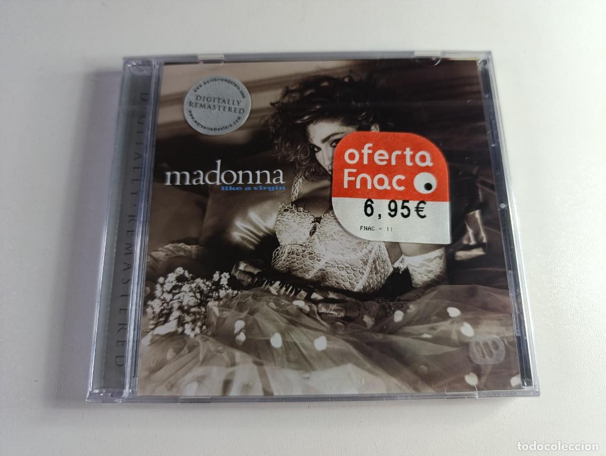 CDs de m&uacute;sica: MADONNA 'Like A Virgin' CD &Aacute;lbum 2001 reedici&oacute;n NUEVO Precintado Material Girl