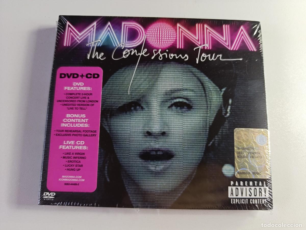 CDs de m&uacute;sica: MADONNA 'The Confessions Tour' CD + DVD 2007 NUEVO Precintado en directo concierto live