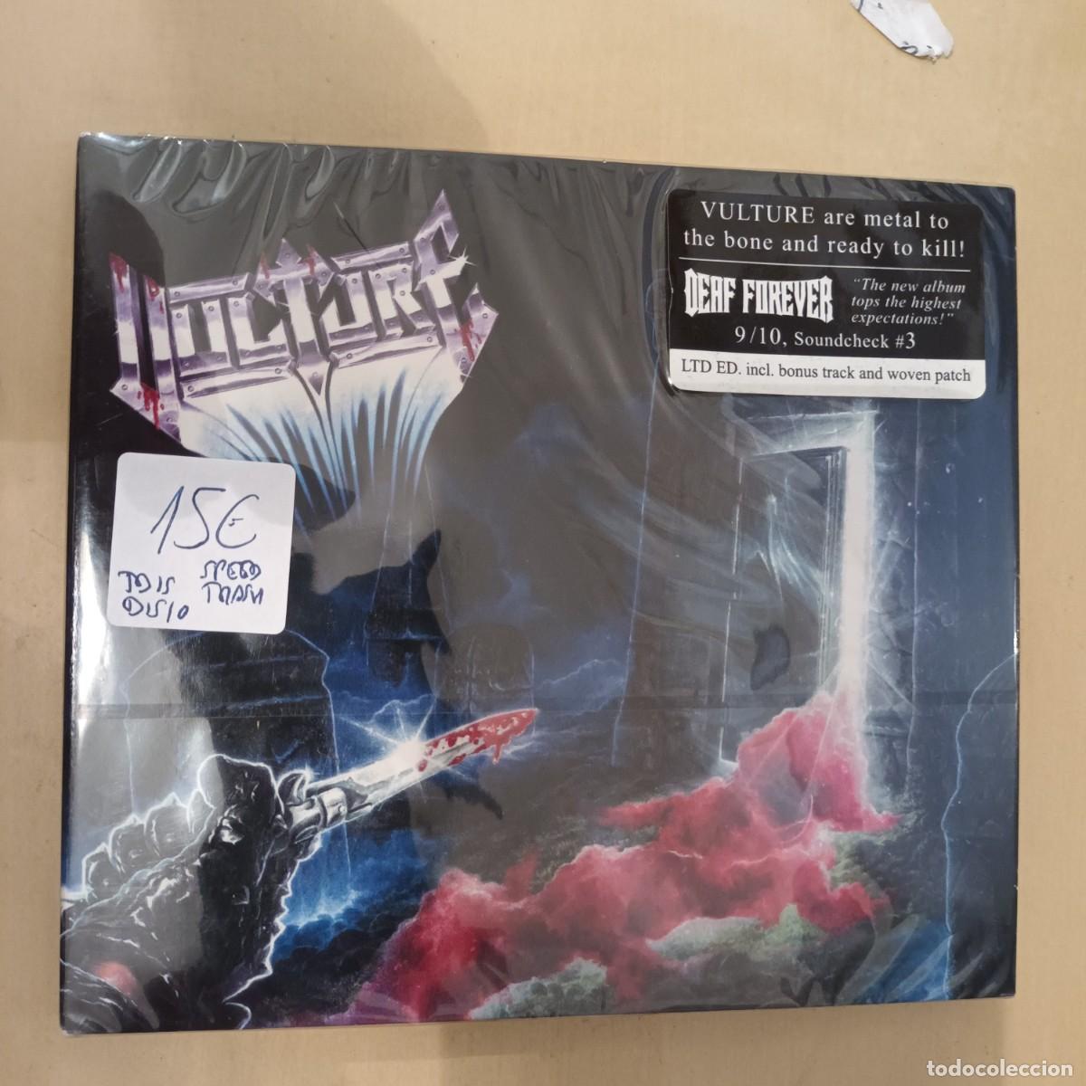CDs de m&uacute;sica: Vulture , Ghastly Waves & Battered Graves , CD 2019 Digipack. Nuevo precintado. Thrash Speed Metal