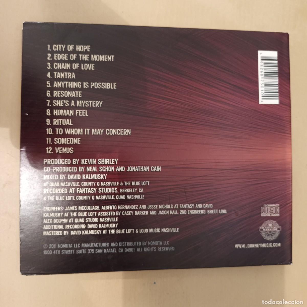 CDs de m&uacute;sica: Journey , Eclipse , CD 2011 USA , Buen estado. Soft Progresive Rock - Foto 2