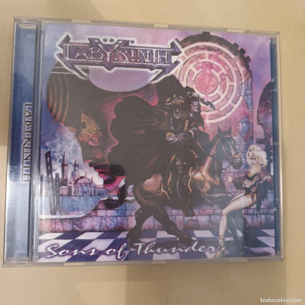 CDs de m&uacute;sica: Labyrinth , Sons Of Thunder , CD 2000 Germany . Impecable. Power Metal