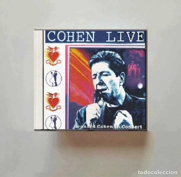 CDs de m&uacute;sica: LEONARD COHEN. LIVE. IN CONCERT. CD.