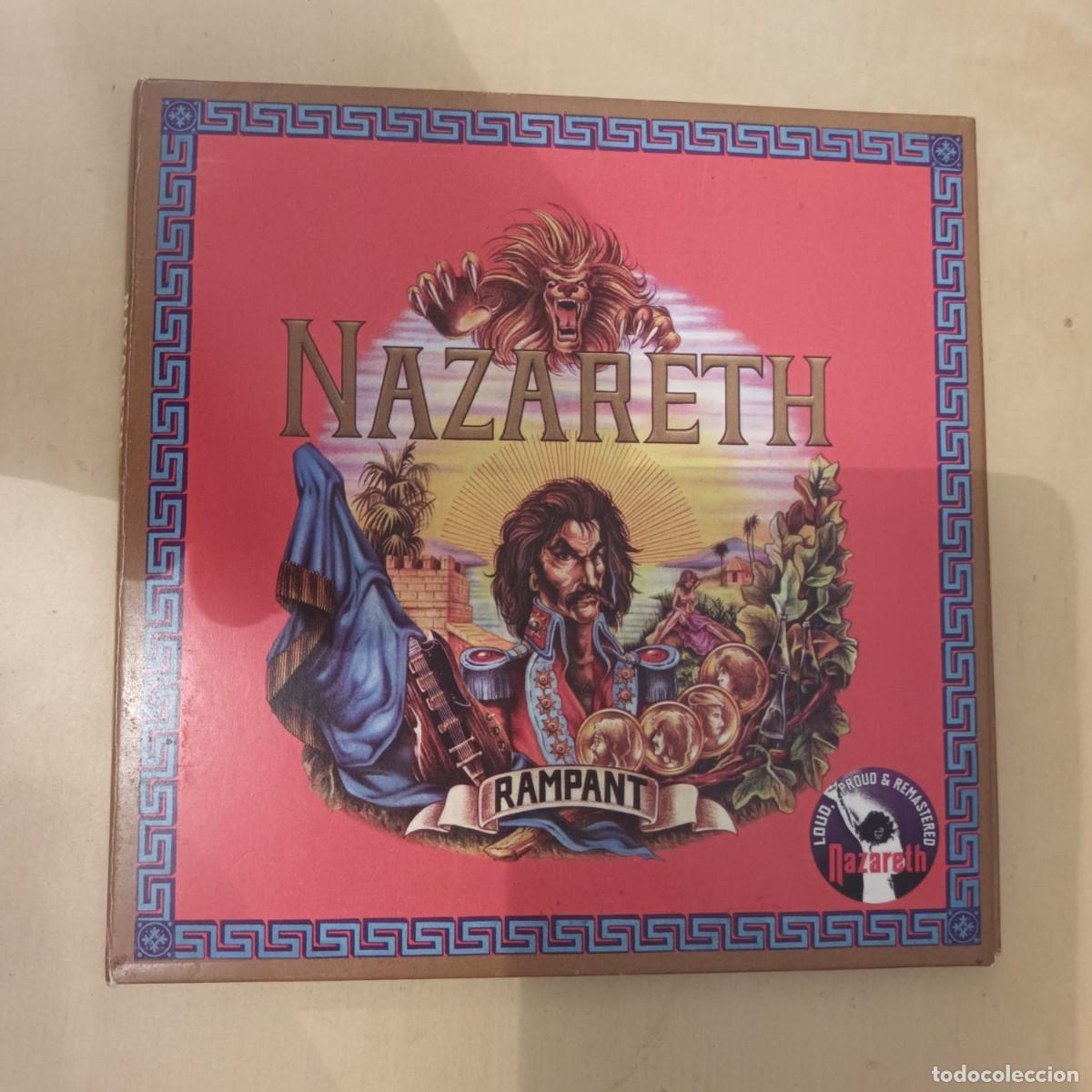 CDs de m&uacute;sica: Nazareth , Rampant , CD 2010 Digipack Remasterizado. Perfecto estado. Hard Rock